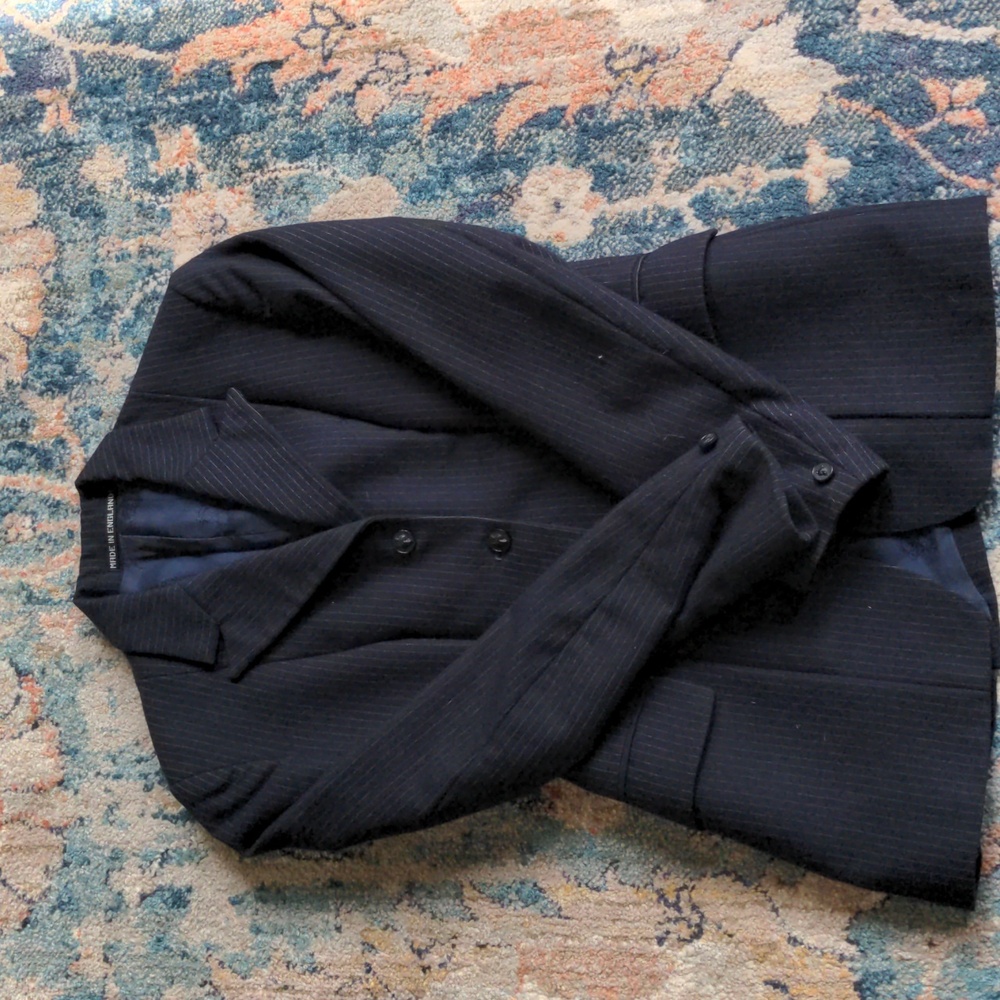 Wool English riding coat